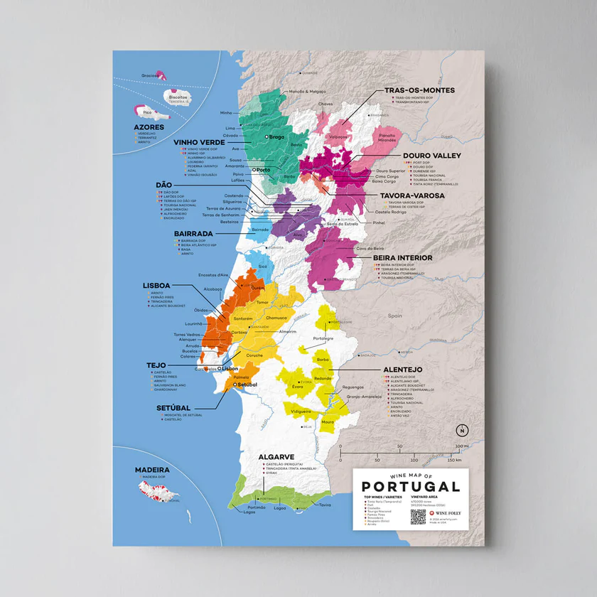 Wijnkaart Portugal